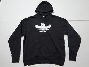 ■1231■アディダス ADIDAS パーカー 2XO 黒 大きいサイズ グラフィック シュムーフォイルパーカー●