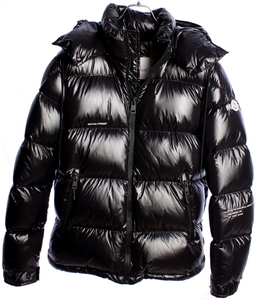 28万2700円　22AW モンクレール× FRAGMENT　ナイロン ダウン ジャケット　ブラック フラグメント　　国内正規品　MONCLER　#A2