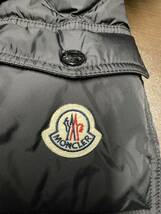 2023購入　モンクレール ファー ナイロン ダウン ジャケット　ブラック　MONCLER　　国内正規品　#B4_画像4