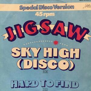 ◆Jigsaw - Sky High ◆12inch ドイツ盤 ディスコ!!