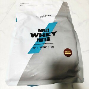 【新品未開封】マイプロテイン ホエイプロテイン チョコレートバナナ味 1kg myprotein チョコバナナ