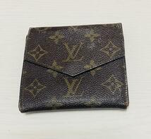 LOUIS VUITTON ルイヴィトン モノグラム 三つ折財布 財布 ブランド　Wホック財布_画像2