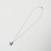 TG8312▽TIFFANY&Co. ティファニー エルサ・ペレッティ スターフィッシュ スターリングシルバー 925 ネックレス ペンダント アクセサリー_画像3