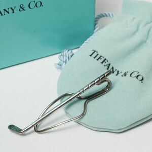 MF4016△*TIFFANY & CO. ティファニー*ゴルフクラブモチーフ*925 スターリングシルバー*ネクタイピン*アクセサリー*SILVER*保存袋 箱付き