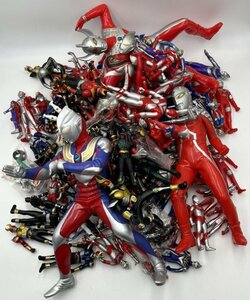 管488/1円～ ウルトラマン ウルトラQ 仮面ライダー ゴジラ ソフビ フィギュア 指人形 他 大量 まとめ【ジャンク】