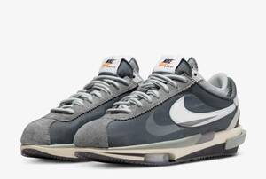 限定 コラボ (28cm) SACAI NIKE ZOOM CORTEZ SP IRON GREY サカイ ナイキ ズーム コルテッツ アイアングレー KAWS AIR VAPOR WAFFLLE BAZER