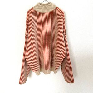 セレクトモカ ストライプニット セーター