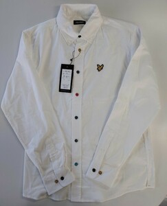 LYLE＆SCOTT ボタンダウン 長袖シャツ ホワイト Mサイズ 【新品・送料込み】