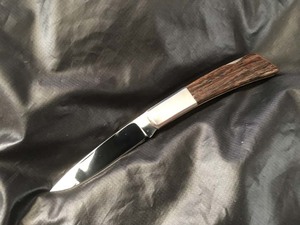 GERBER SILVERKNIGHT 300A Wood Ghingami No.1 ガーバー シルバーナイト300ウッド 刻印無し プロトモデル　ギンガミ１号