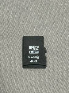 microSD カード 4GB Class10