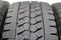 C-629(送料無料/代引きOK)ランクE 中古 215/70R17.5 118/116L ブリヂストン W979 2021.22年 9～9.9mm スタッドレス 4本SET トラック_画像3