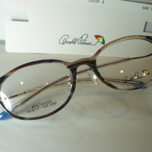 アーノルドパーマー セルとメタルのコンビフレーム ノーズパット付き