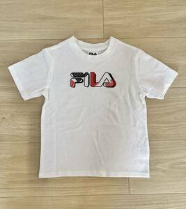 120 FILA 半袖 シャツ 白 ホワイト トップス　USサイズ7