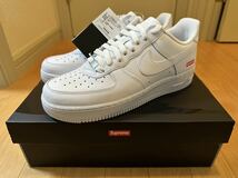 26cm Supreme Nike Air Force 1 Low White 23FW シュプリーム ナイキ エア フォース 1 エアフォース1 ロー ホワイト 白 スニーカー US8_画像2