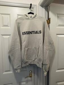 L FOG ESSENTIALS FEAR OF GOD エフオージー エッセンシャルズ フィアオブゴッド パーカー スウェット ラバーロゴ ミントグリーン