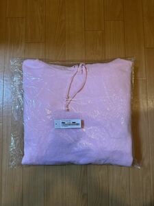 XL Supreme Cropped Panels Hooded Sweatshirt Light Pink シュプリーム クロップド パネル フーディー スウェットシャツ ライト ピンク