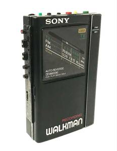 [極美品][美音][整備品] SONY ウォークマン WM-F404 (カセットテープ 再生/録音、ラジオ AM/FM)