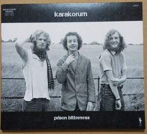 KARAKORUM/PRISON BITTERNESS SEELIE COURT SCD038 UK PROG サイケ ガレージ 紙ジャケ(Digi)