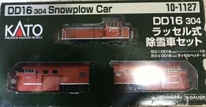 鉄道模型　KATO Nゲージ 10-1127 DD16 304 10-1127 ラッセル式　除雪車両セット　ディーゼル車　