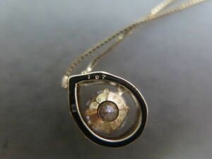 K18/18金　ダイヤモンドペンダントトップネックレス　ダイヤ1.06ｃｔ