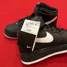 定価14,300円　26.5㎝　NIKE　ナイキ　AIR FORCE 1 MID 07　エアフォース1　新品　スニーカー　ブラック　BLACK　黒　atmos　アトモス_画像8