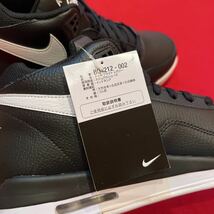 28cm　NIKE　ナイキ　FLIGHT LEGACY　フライト レガシー　新品　黒　スニーカー_画像9