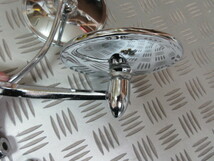 VW Beetle Mirror　1950-1967 ビートル ドアミラーpr NEW　Round,Chrome 右LongArm._画像5