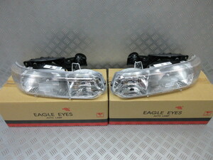 GM159.2000-2006 Suburban Tahoe head light pr NEW 1999-2002 silvered etc Chevrolet