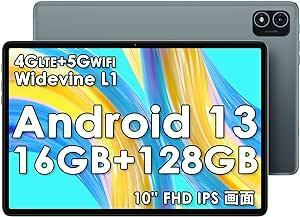 新品同様 Android 13 タブレット 10インチ，TECLAST P40HD 16GB+128GB+1TB TF拡張　1920*1200 FHD IPS画面，Widevine L1+GMS認証+OTG