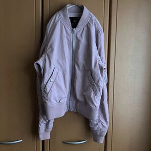 レア美品ALPHA INDUSTRIES MA1ジャケットピンクＭ