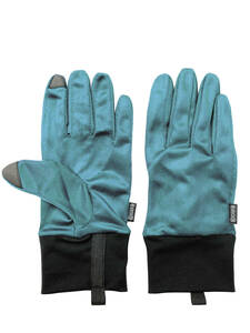 24松岡手袋　ING-501　インナーグローブ　青碧色　サイズ：XL　定価￥2420　　バーゲン価格！即決・現品限り