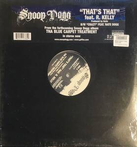 Snoop Dogg That's That / Crazy SEALED