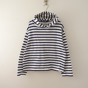 //[ regular price 1.5 ten thousand ] America -naAmericana * border Short Parker * navy white long T-shirt (33-2311-543)[10L32]