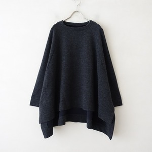 //コグザビッグスモーク COGTHEBIGSMOKE *MEGA CREW NECK TOP ワイドプルオーバー*トップス毛混ゆったり(1-2311-495)【40L32】