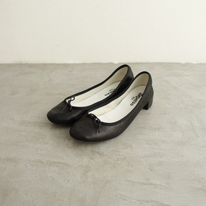 // Repetto *кожаные насосы 38/23,5 *Черная черная кожаная обувь каблуки (SH5-2312-5) [81L32]