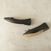 //【定価4.5万】レペット repetto *クリスティー バレエシューズ 36.5/23*黒ブラック皮革靴スリッポン(sh5-2311-116)【91L32】_画像5