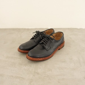 //[ regular price 4.3 ten thousand ]pa Ran koPalanco * plain tu race up shoes 37/23.5* navy leather leather shoes (sh5-2312-14)[12L32]