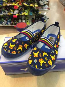  new goods prompt decision 18.0cm*ASAHI Asahi indoor shoes on shoes Pocket Monster S04 Kids school shoes * safety safety Pokemon!