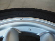 N51　送料無料　MINILITE　4.5Jx14 +45 PCD100 4穴　165/55R14　1本9分山　ダイハツ　アルミホイール　ミラジーノ_画像4