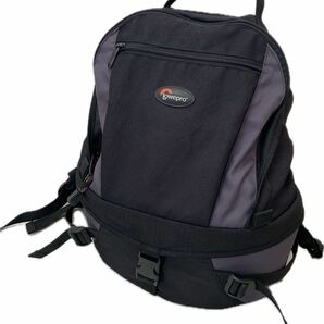 Lowepro(ロープロ) カメラリュック バックパック (ブラック×グレー) 34cm×41cm×マチ16cm