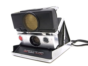 e10906　ポラロイドカメラ　SX-70　SONAR AutoFocus　ランドカメラ　現状品