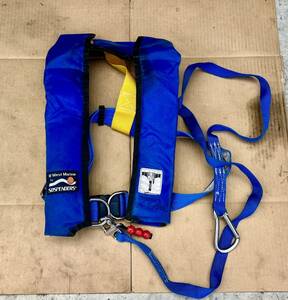 WEST MARINE company manufactured Harness, tether belt attaching life jacket secondhand goods . bate.