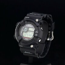 1円～ 超美品 CASIO カシオ G-SHOCK フロッグマン MEN IN BLACK メンインブラック DW-8200Z-1T チタン メンズ クォーツ 箱保取_画像2