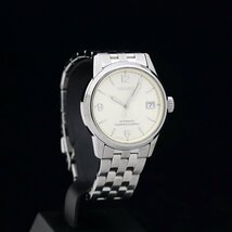 １円～ 美品 要修理 SEIKO セイコー スピリット メカニカル SCVS009 6R15-00B0 6R15A SS メンズ アイボリー文字盤 定価3.9万_画像8