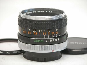 ★☆CANON FD 28 F3,5 極上品☆★