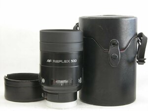 ★☆MINOLTA AFレフレックス 500 F8 極上品☆★