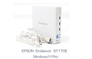 EPSON Endeavor ST170E　Windows11Pro　Core i7　RAM16GB　SSD256GB　動作品