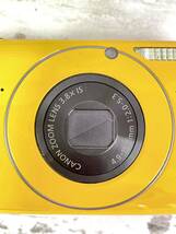 CANON キャノン IXY 30 S コンパクト デジタルカメラ 黄色_画像5