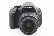 ★美品★ Canon キヤノン EOS Kiss X5 一眼レフカメラ ボディ + EF-S 18-55mm F3.5-5.6 IS Ⅱ ズームレンズ バッテリーチャージャー付#2619_画像3