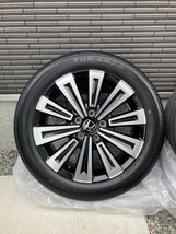 新車外しRP8ステップワゴン プレミアムライン スパーダ純正 17インチ BS トランザER33 205/55R17 RP6 RP7_画像2